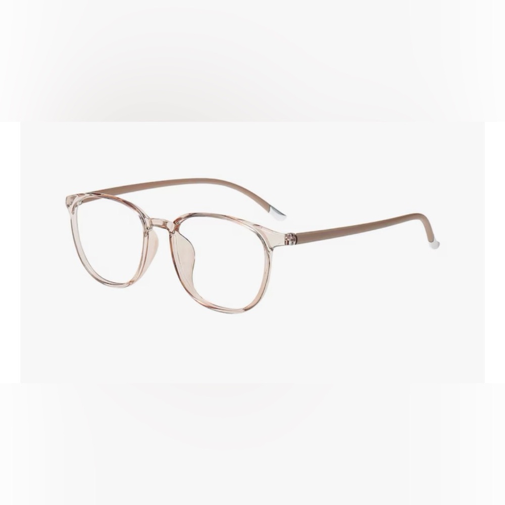 Clear Champagne Blue Light Blocking Glasses